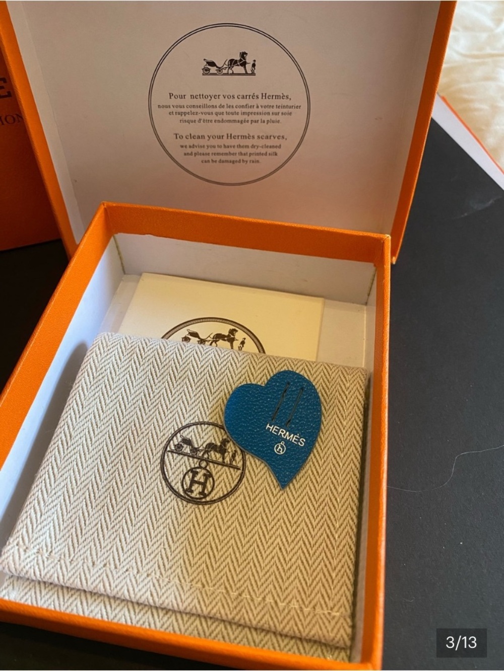 Hermès Paris Authentic Petit H Leather Charm Set. 5 Pieces. - Picture 10 of 16